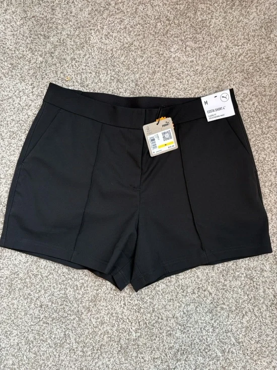 Puma Black High-Waist Tailored Women’s Shorts - Picture 3 of 3